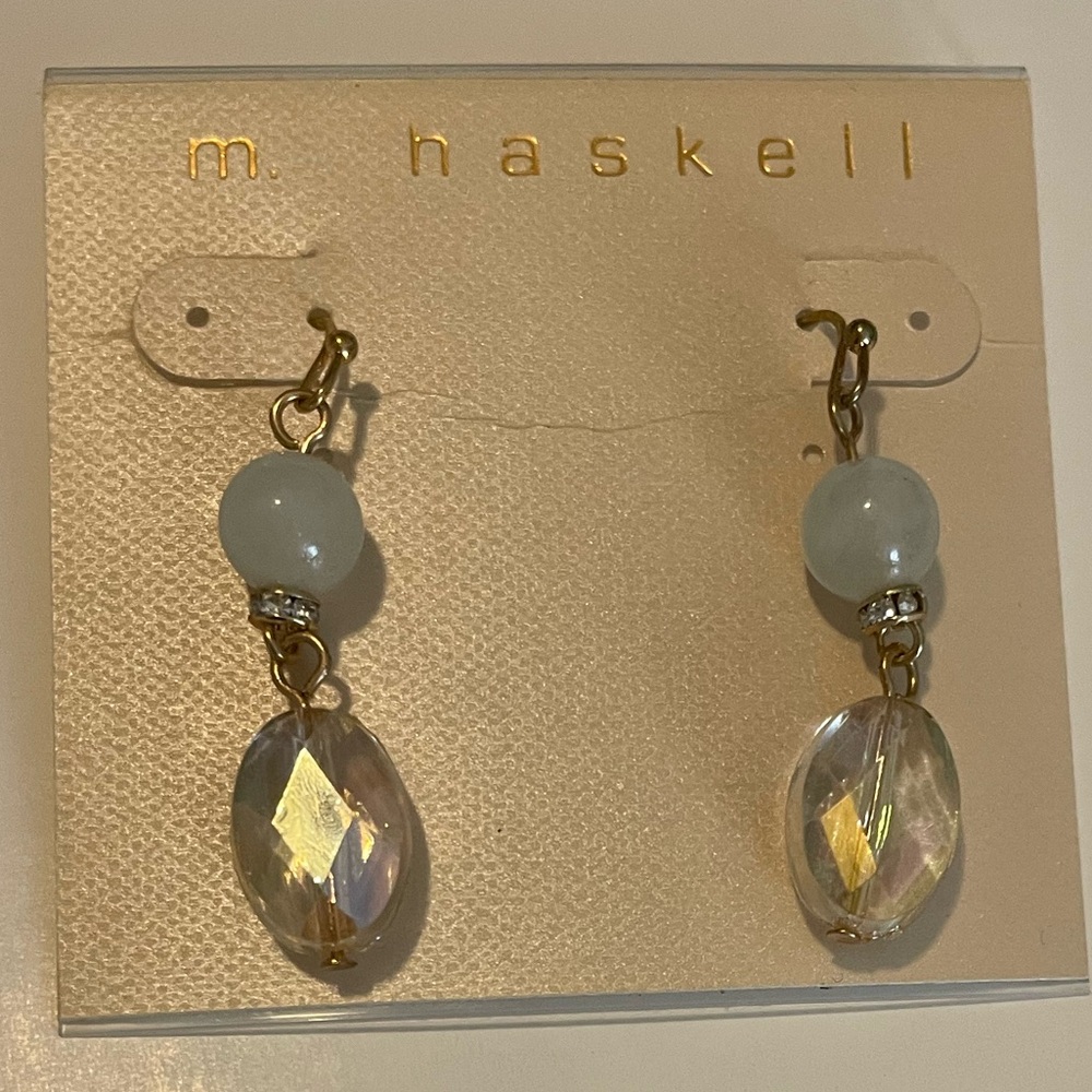 M. Haskell Earrings, lightweight dangle